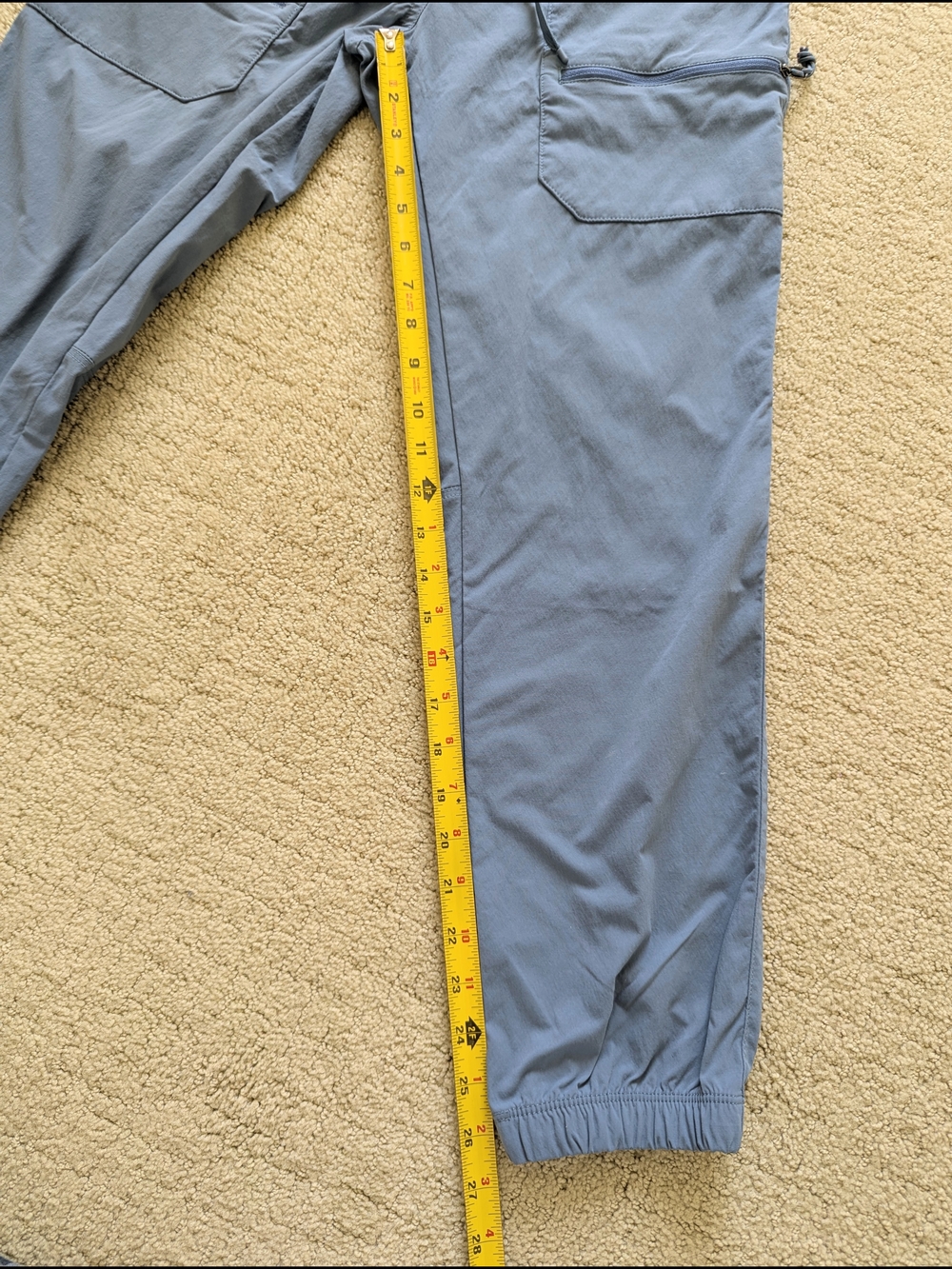 Patagonia Quandary Joggers Pants Women S Utility Blue Hiking Outdoor Sustainable - Picture 6 of 7
